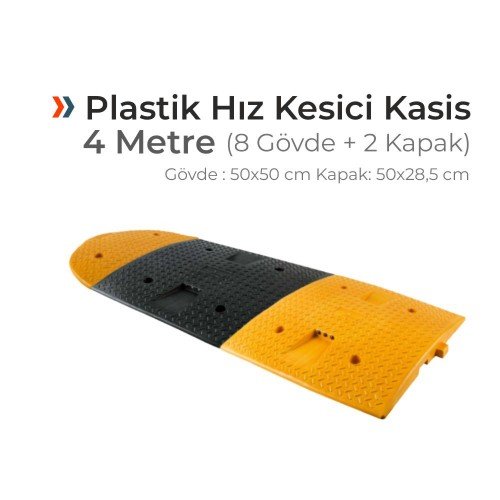 Plastik Hız Kesici Kasis Seti (4 Metre)