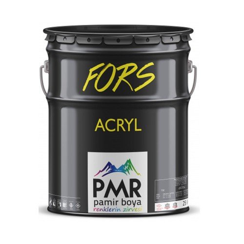 Pmr Fors Akrilik Yol Çizgi Boyası - Beyaz