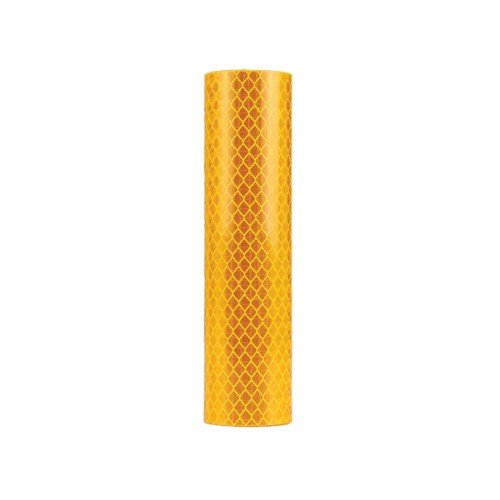 Rulo PVC Prizmatik Reflektif Folyo Eko Sarı (1.24x50 mt)