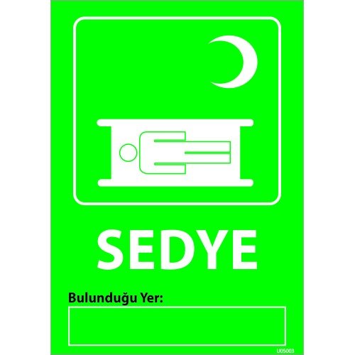 Sedye Levhası 25x35 cm