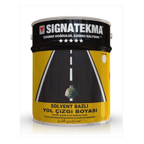 Signaline Tek Kompenantlı Yol Çizgi Boyası 25 Kg