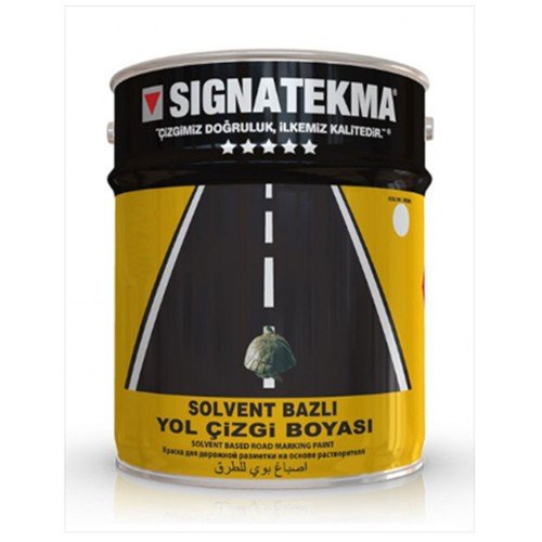 Signatekma Constance Tek Kompenantlı Yol Çizgi ve Yalıtım Boyası 25 Kg