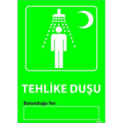 Tehlike Düşü Levhası 25x35 cm