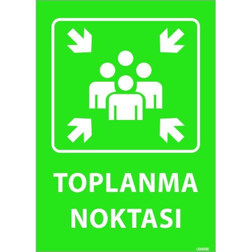 Toplanma Odası Levhası 25x35 cm