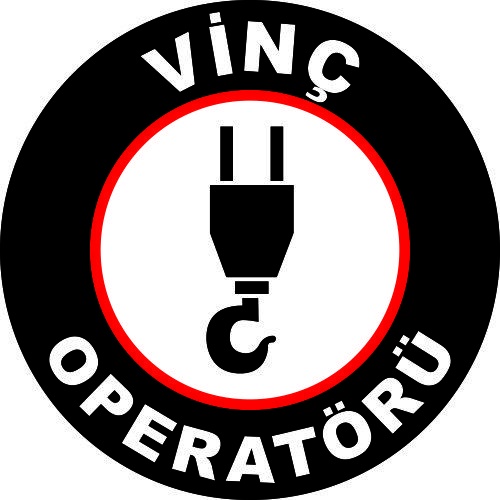 Vinç Operatörü Levhası 25x35 cm